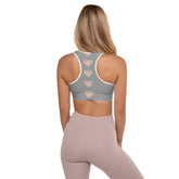 Diamond Smoke Padded Sports Bra